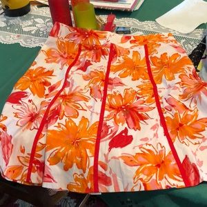 NWOT cute print skirt